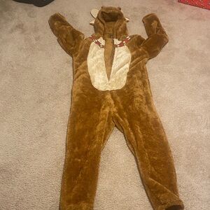 Brown Reindeer Costume/Sleepwear